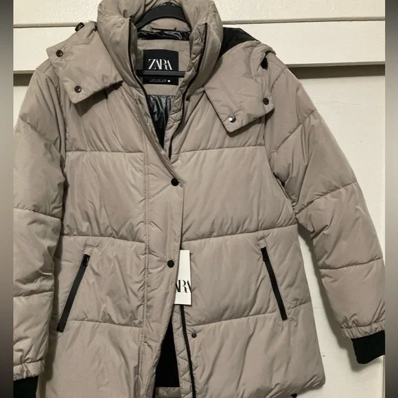 Zara puffer jacket